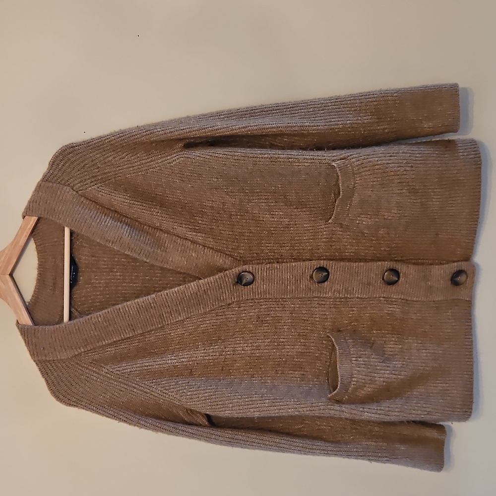 Denver Hayes Brown Button-Up Cardigan